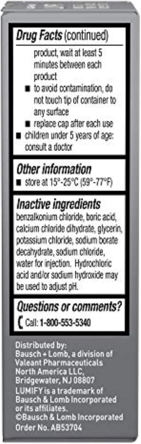 LUMIFY Redness Reliever Eye Drops - Image 2