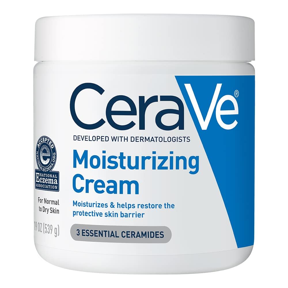 CeraVe Moisturizing Cream, Body and Face Moisturizer