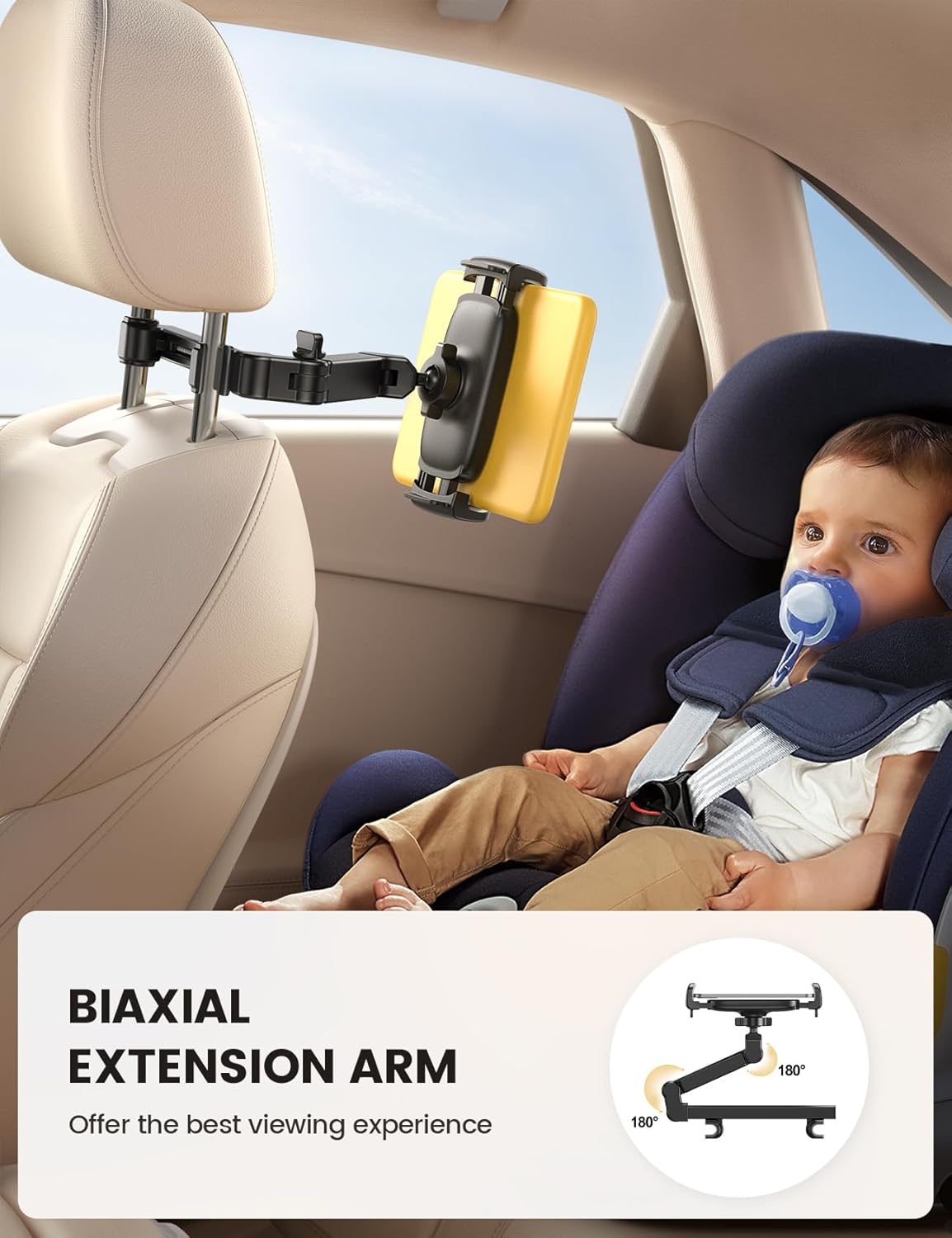 Lamicall Car Headrest Tablet Holder - Image 3