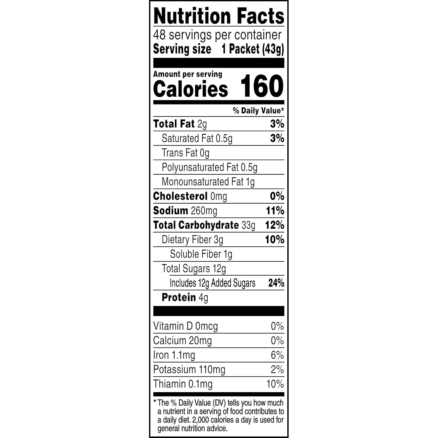 Quaker Instant Oatmeal, Maple & Brown Sugar, Individual Packets, 1.51 Ounce (Pack of 48) - Image 2