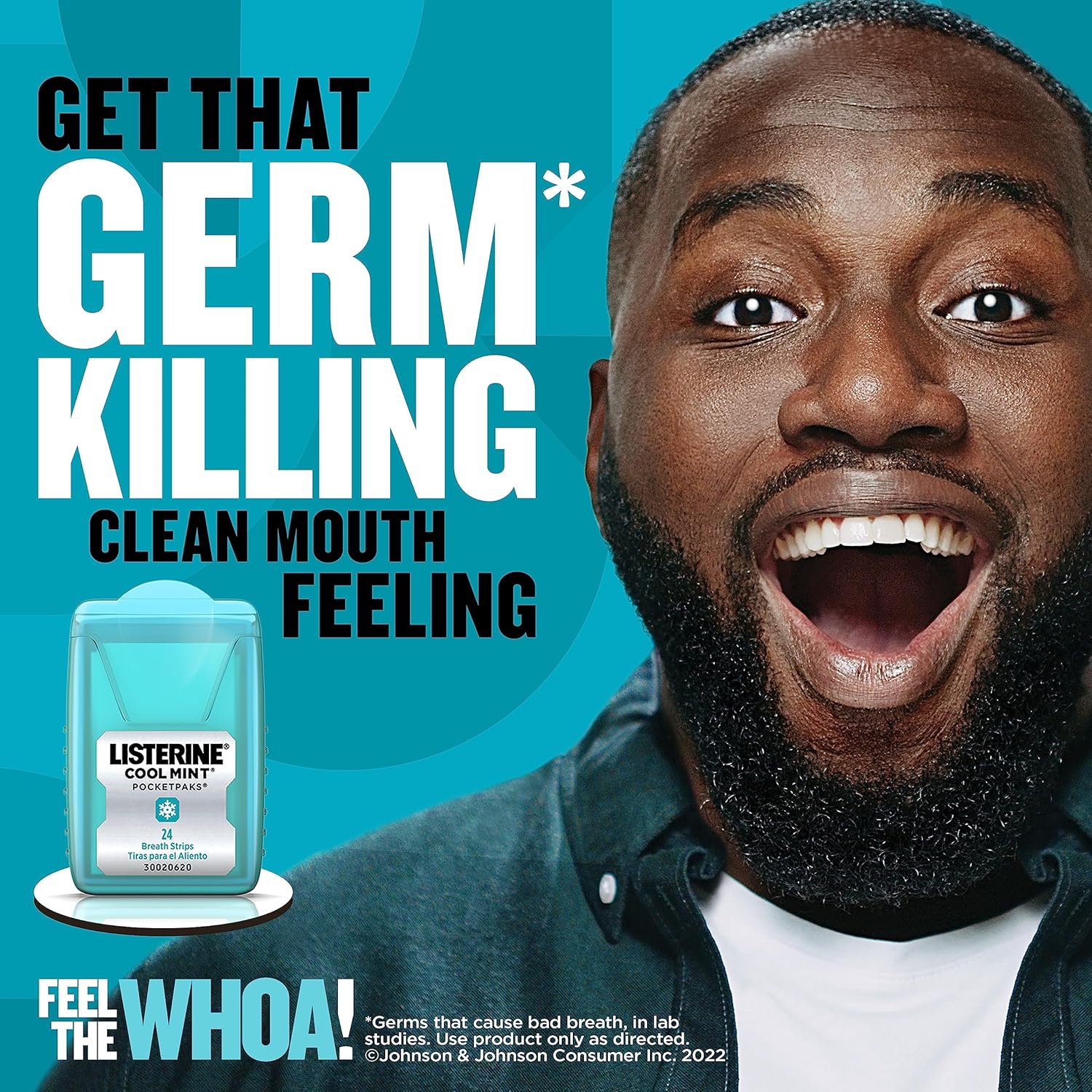 Listerine PocketPaks Cool Mint Breath Strips - Image 5