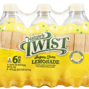 Nature's Twist Sugar Free Lemonade 24 pack, 405.6 Fl Oz