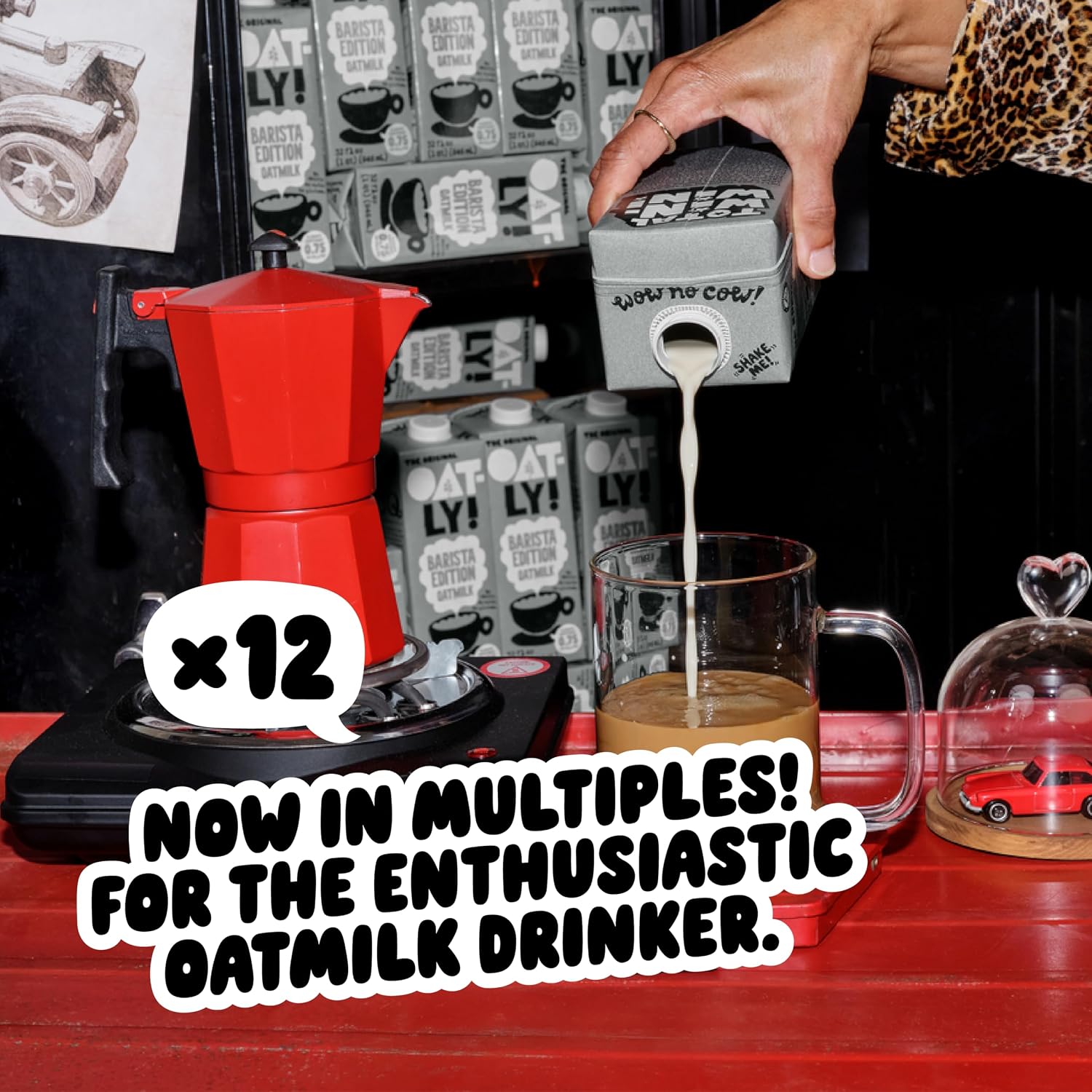 Oatly Barista Edition Oat Milk 32 fl. oz (12/Case) - Image 3