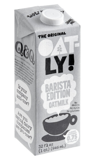 Oatly Barista Edition Oat Milk 32 fl. oz (12/Case) - Image 7